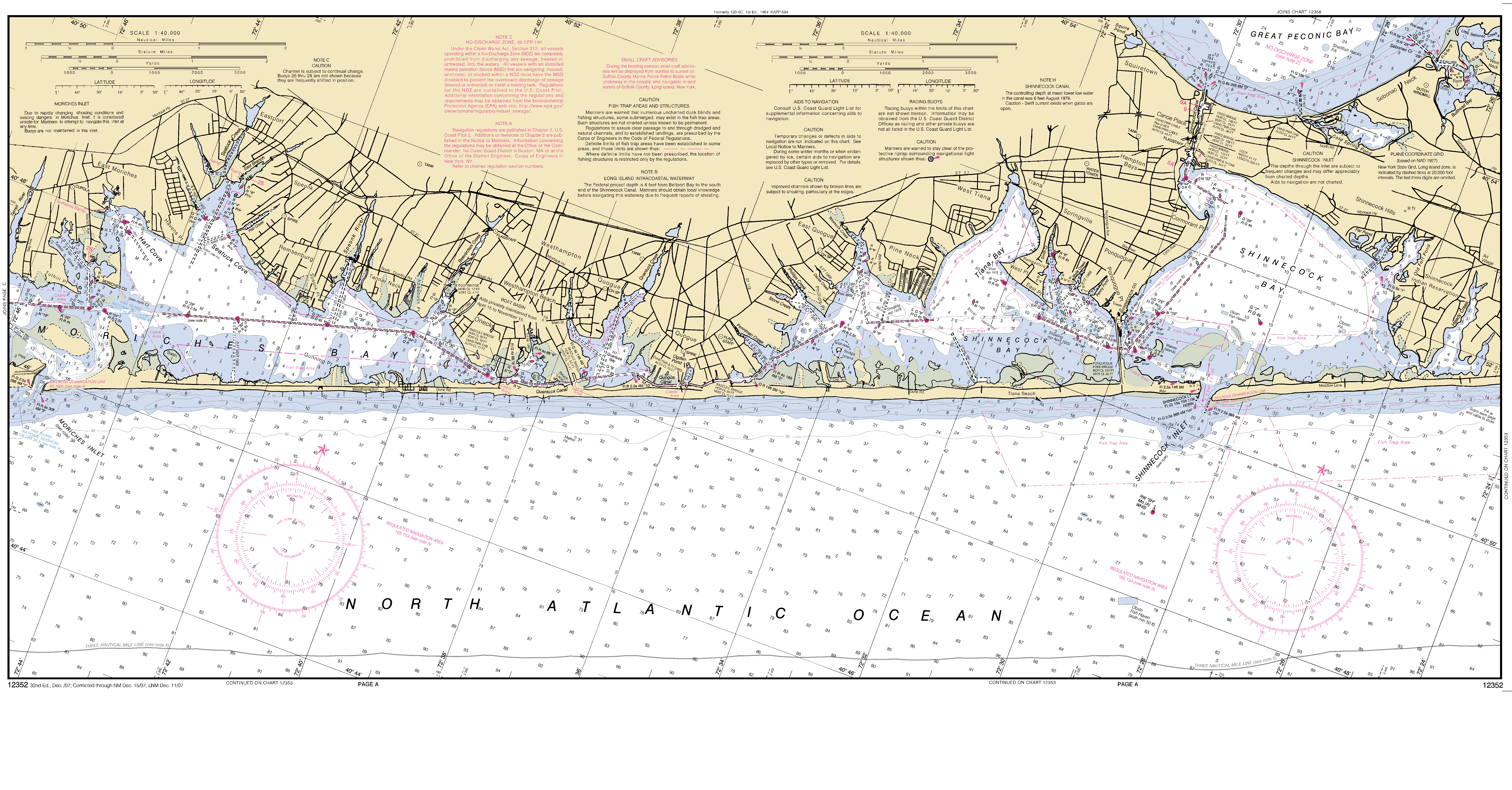Great South Bay Chart Charts